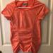 Athleta Tops | Athleta Fast Track Tee | Color: Orange | Size: S