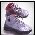 Adidas Shoes | Adidas D Rose 3,5 Basketball Sneakers | Color: Gray/Red | Size: 11b
