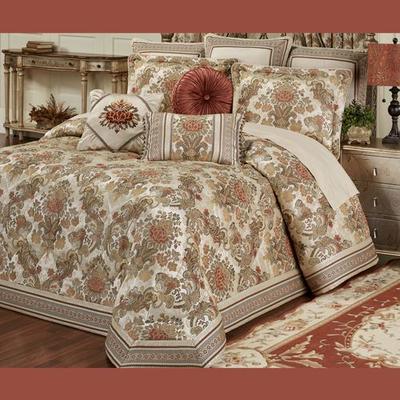 Geneva Grande Bedspread Champagne, King, Champagne