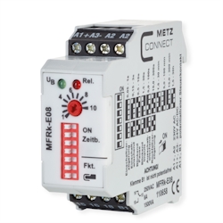 METZ CONNECT MFRk-E08 230 V AC, 24 V AC/DC Zeitrelais Image
