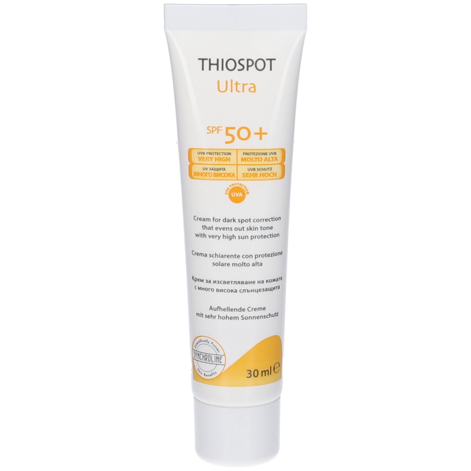 SYNCHROLINE THIOSPOT Ultra SPF50+ 30 ml Crema