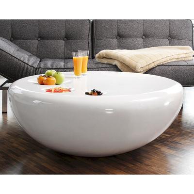 SalesFever »Della« Couchtisch weiß / Ø 100 Image