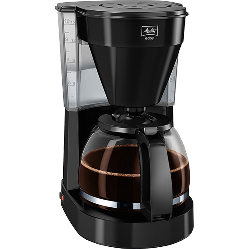 Melitta Easy II Top Kaffeemaschine Schwarz - 1050 Watt, 1.2 Liter, 10 Tassen Image