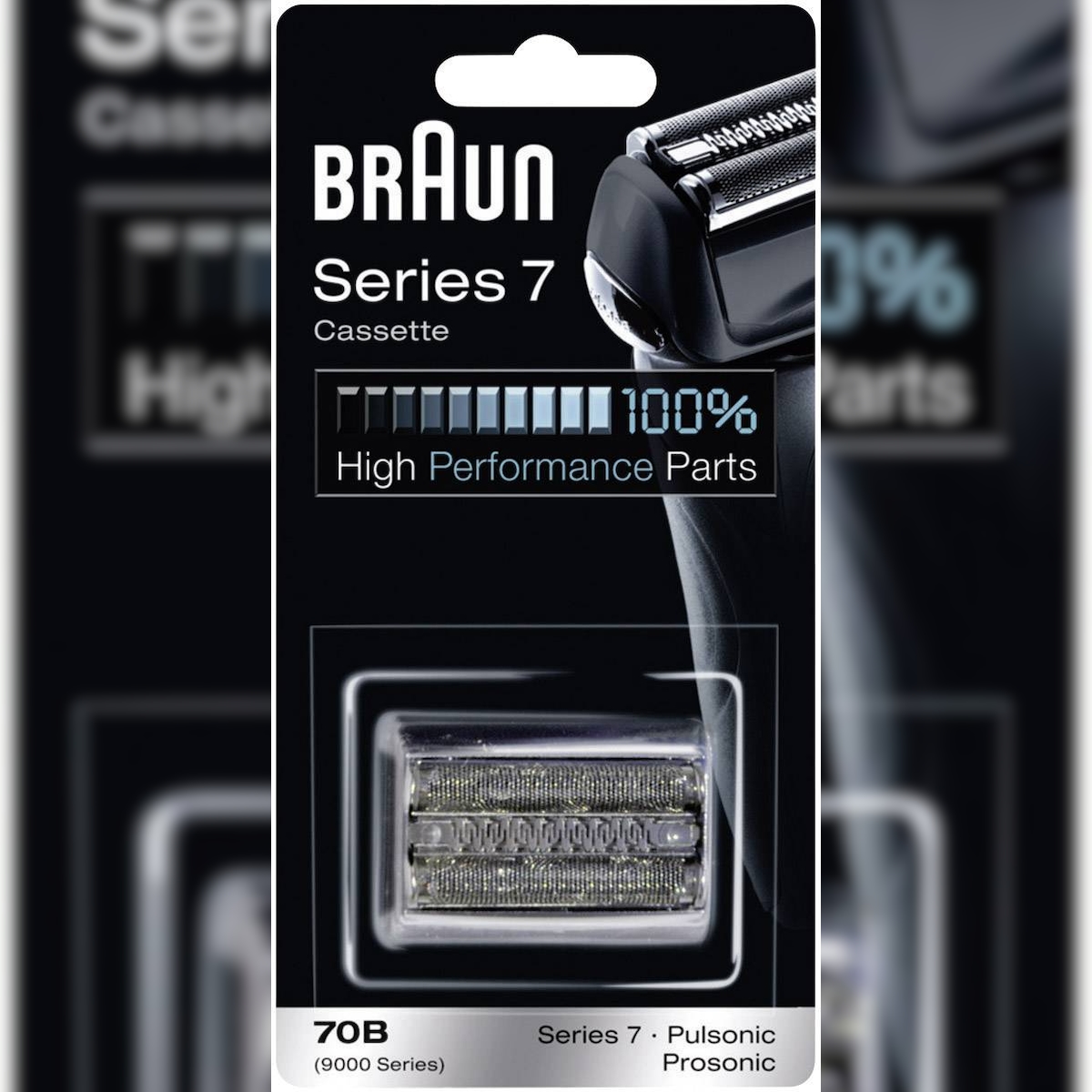 Braun 70B Scherkopf Schwarz 1 Set 092223 Image