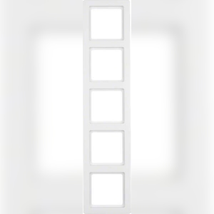 Berker Rahmen polarweiss, samt 10156089 Image