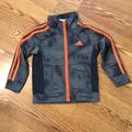 Adidas Jackets & Coats | Adidas | Grey Orange Full Zip Jacket Sz 2t | Color: Gray/Orange | Size: 2tb