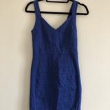 American Eagle Outfitters Dresses | American Eagle Sweetheart Neck Bodycon Blue Dress | Color: Blue | Size: S