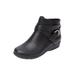 Women's The Bronte Bootie by Comfortview in Black (Size 10 1/2 M)