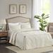 Madison Park Queen 3 Piece Fitted Bedspread Set in Cream - Olliix MP13-6476