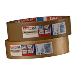 24x TESA Klebeband tesapack 4124 TOP-PVC 25mm x 66m braun Image
