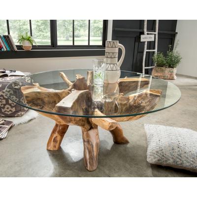 die Faktorei »Roots« Unikat Couchtisch Teak-Wurzel 110 cm Image