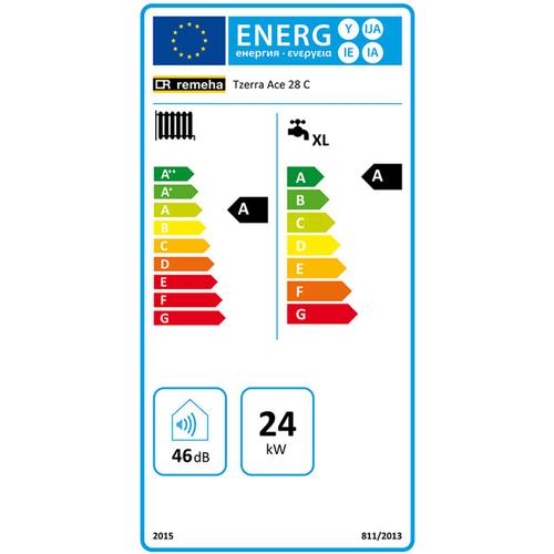 Gas-Brennwert-Kombiheizkessel Tzerra Ace 28 c, 28 kW – Remeha