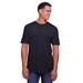 Gildan G670 Men's Softstyle CVC T-Shirt in Navy Blue Mist size Large | Cotton/Polyester Blend 67000, G67000