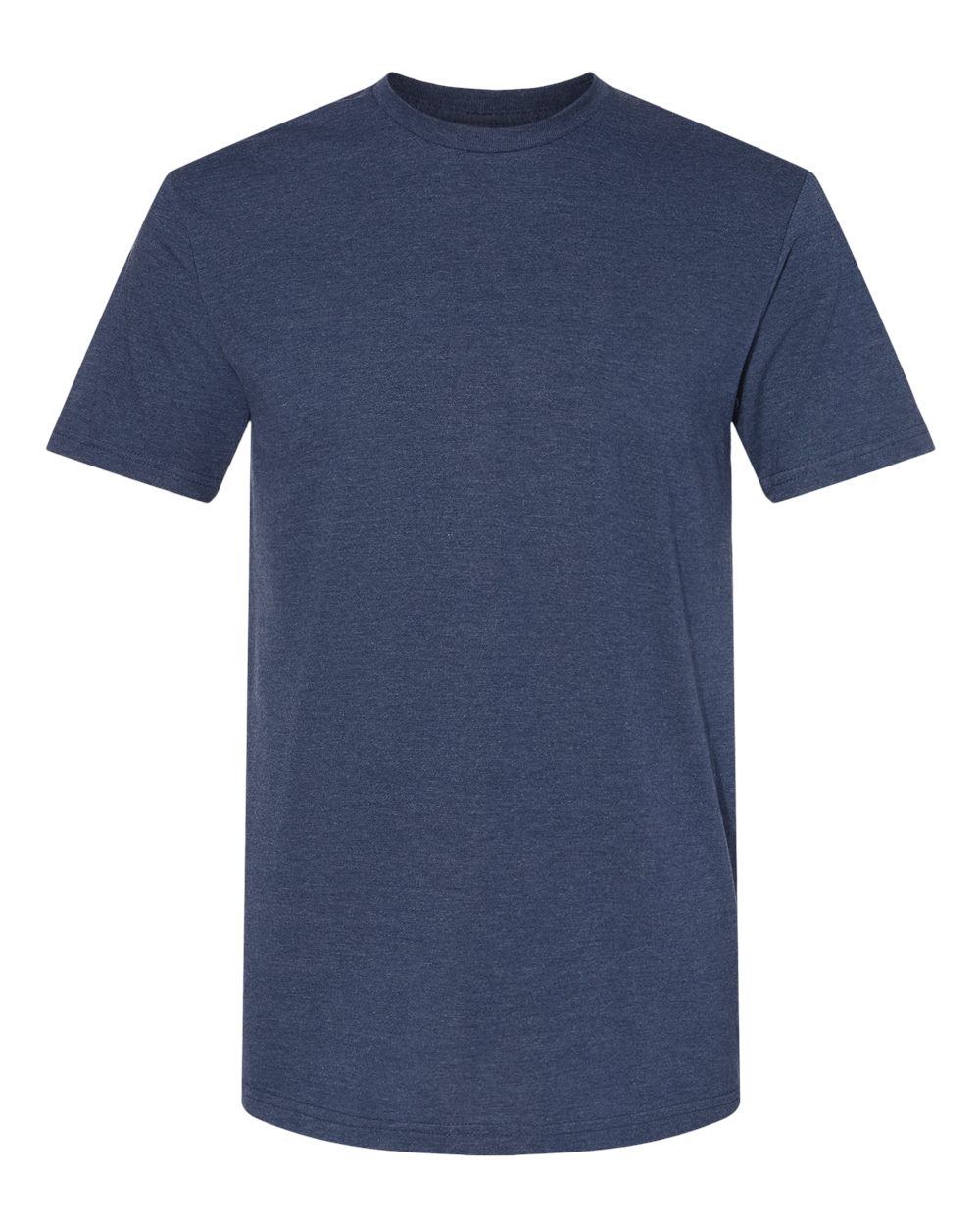 Gildan G670 Men's Softstyle CVC T-Shirt in Navy Blue Mist size Medium | Cotton/Polyester Blend 67000, G67000