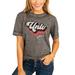 Women's Charcoal UNLV Rebels Vivacious Varsity Boyfriend T-Shirt