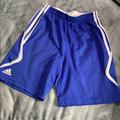 Adidas Bottoms | Adidas Climacool Shorts | Color: Blue/White | Size: Lg