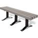 UltraSite Plastic Park Outdoor Bench Plastic | 18 H x 96 W in | Wayfair 952S-CDR36