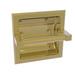 Orren Ellis Haranu Recessed Toilet Paper Holder Metal in Yellow | 3.7 H x 6.1 W x 6.1 D in | Wayfair 9DC8293F84D04037B44E7081B222A358