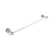 Everly Quinn Jarrell 5.2" Towel Bar for Glass Shower Door Metal in Gray | 34 H x 2.2 D in | Wayfair PG-41G-SM-30-SN