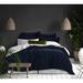 Wade Logan® Auriella Duvet Cover Microfiber/Velvet in Blue/Navy | Super Queen Duvet Cover | Wayfair 421933A10D1746238FE8268445446511