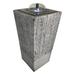 17 Stories Glass Fibre Reinforced Concrete Fountain | 30 H x 16 W x 16 D in | Wayfair 31F8DACBA3054C6AB38D0EAD0B3E4DE3