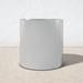 AllModern Quincy Stainless Steel Pot Planter 18.0 H x 18.0 W x 18.0 D in Metal in Silver | 18" H x 18" W x 18" D | Wayfair