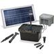 Solar Teichfilter Set 15/500 + Akku led Solarpumpe Filter Gartenteich 101058