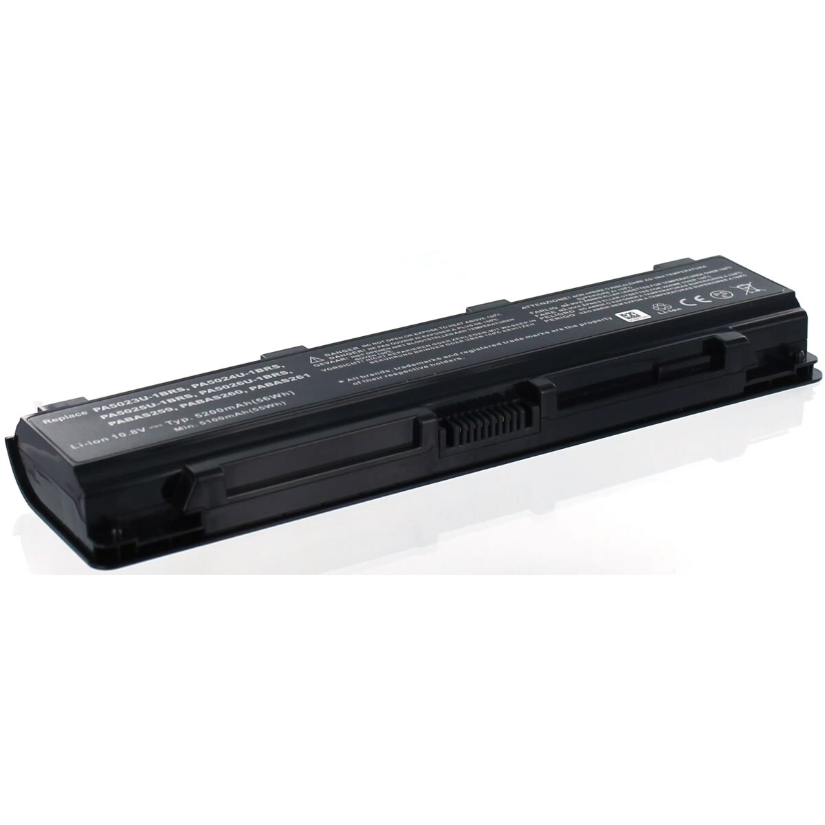 AGI Akku für Toshiba Satellite C75-A-141 Li-Ion 10,8 Volt 4400 mAh schwarz Image