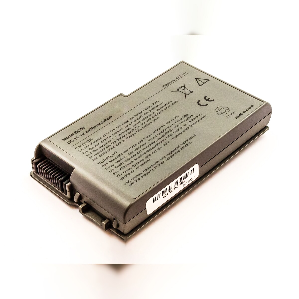 AGI Akku kompatibel mit Dell Latitude D520 Image