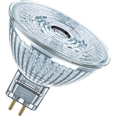 Osram - MR16 led Reflektorlampe mit GU5.3 Sockel, Warmweiss (2700K), Glas Spot, 8W, Ersatz für