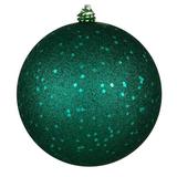 Vickerman 662205 - 10" Dark Teal Sequin Ball Christmas Christmas Tree Ornament (N592541DQ)