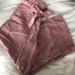 American Eagle Outfitters Pants & Jumpsuits | American Eagle Pink Belted Pants Size 4 | Color: Pink | Size: 4