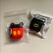 Disney Accessories | Apple Airpod 1/2 Silicone Cases Lot | Color: Black/Red | Size: Os