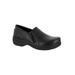 Extra Wide Width Women's Bentley Slip-Ons by Easy Works by Easy Street® in Black (Size 11 WW)