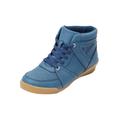 Extra Wide Width Women's CV Sport Honey Sneaker by Comfortview in Denim (Size 9 WW)