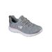 Women's The Summits Quick Getaway Slip On Sneaker by Skechers in Grey Medium (Size 9 1/2 M)