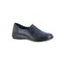 Wide Width Women's Ultimate Slip-On by Easy Street® in New Navy (Size 7 1/2 W)