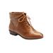 Extra Wide Width Women's The Darcy Bootie by Comfortview in Cognac (Size 7 1/2 WW)