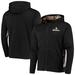 Men's Dunbrooke Black/Realtree Camo Minnesota Vikings Decoy Tech Fleece Full-Zip Hoodie