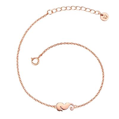 Glanzstücke München - Armband Seepferdchen Sterling Silber in Roségold Armbänder & Armreife Damen