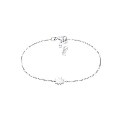 Elli - Armkettchen Sonne Sommer Basic 925 Sterling Silber Armbänder & Armreife 1 ct Damen