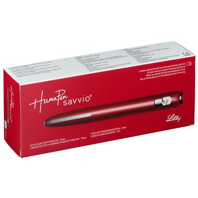 Humapen Savvio rot 1 St Injektionslösung in einem Fertigpen Image