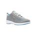 Extra Wide Width Women's Washable Walker Revolution Sneakers by Propet® in Light Grey Blue (Size 7 1/2 WW)