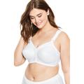 Plus Size Women's Exquisite Form® Fully® Original Support Wireless Bra #5100532 by Exquisite Form in White (Size 44 C)