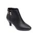 Women's The Decima Bootie by Comfortview in Black (Size 7 M)