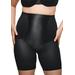 Plus Size Women's Power Shaper Firm Control Long Leg Shaper by Secret Solutions in Black (Size 4X) Body Shaper