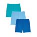 Plus Size Women's Cotton Bloomer 3-Pack by Comfort Choice in Vibrant Blue Pack (Size 12) Panties