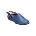 Extra Wide Width Women's The Indigo Convertible Mule by Comfortview in Dark Denim (Size 8 1/2 WW)