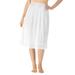 Plus Size Women's Snip-to-Fit Half Slip by Comfort Choice in White (Size 14/16)