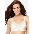 Plus Size Women's Flower Bra 180 by Bali in White (Size 42 D)